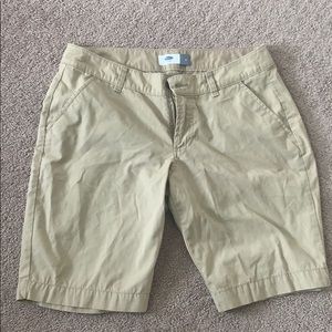Tan old navy shorts